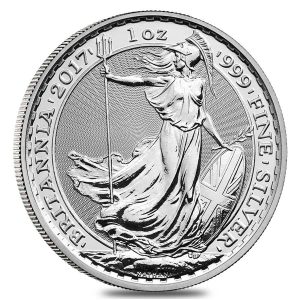 1 Ounce Silver Britannia 999 coin